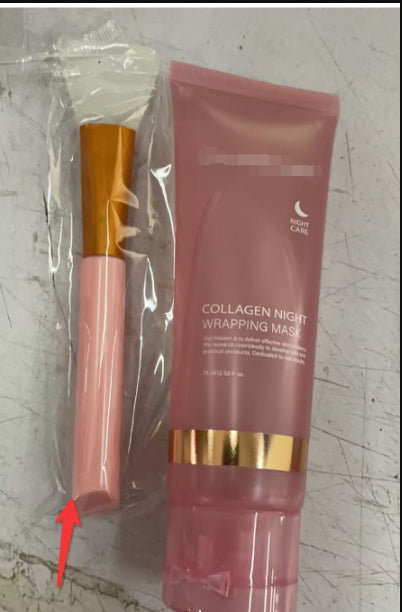 Face Night Mask: Collagen & Hydration for Firmer Skin & Anti-Wrinkle Care